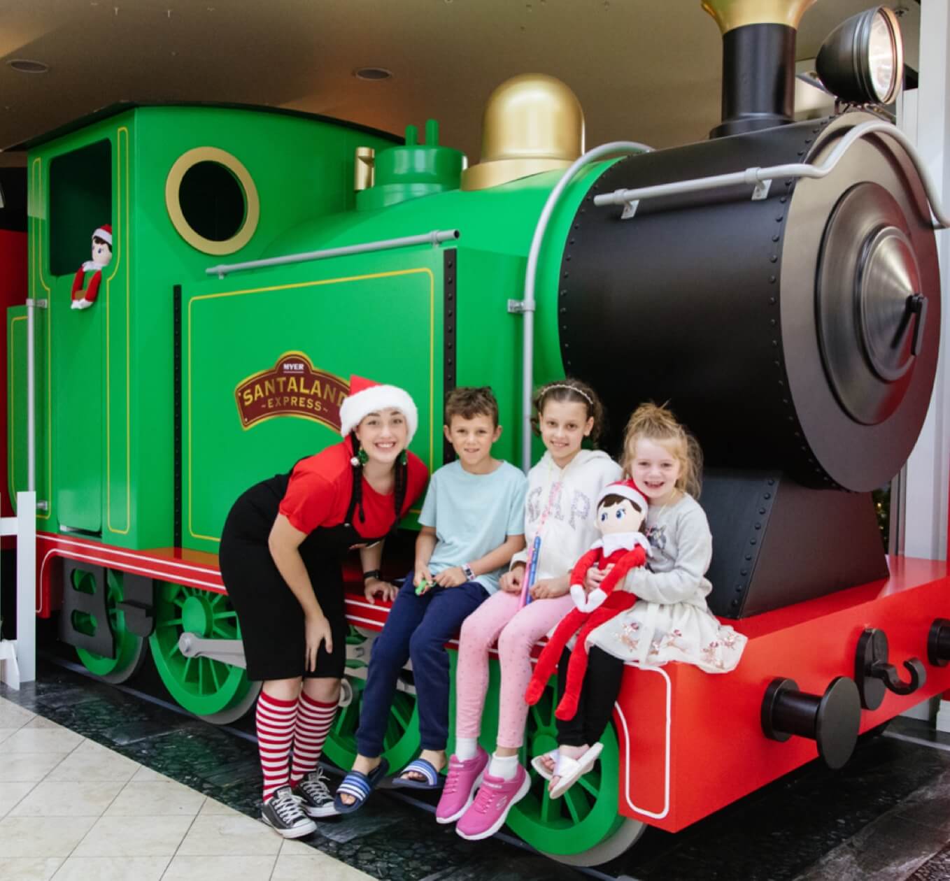 All Aboard The Santaland Express
