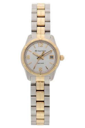  Trent Nathan Swiss Collection Two Tone Watch TS4S01L4 