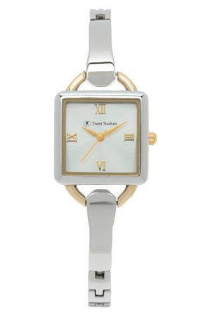  Trent Nathan TN4S03L4 Silver Gold Two Tone Watch 