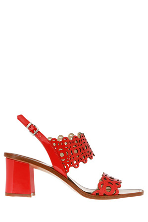  Innovare Made in Italy Noble Coral Patent Sandal 