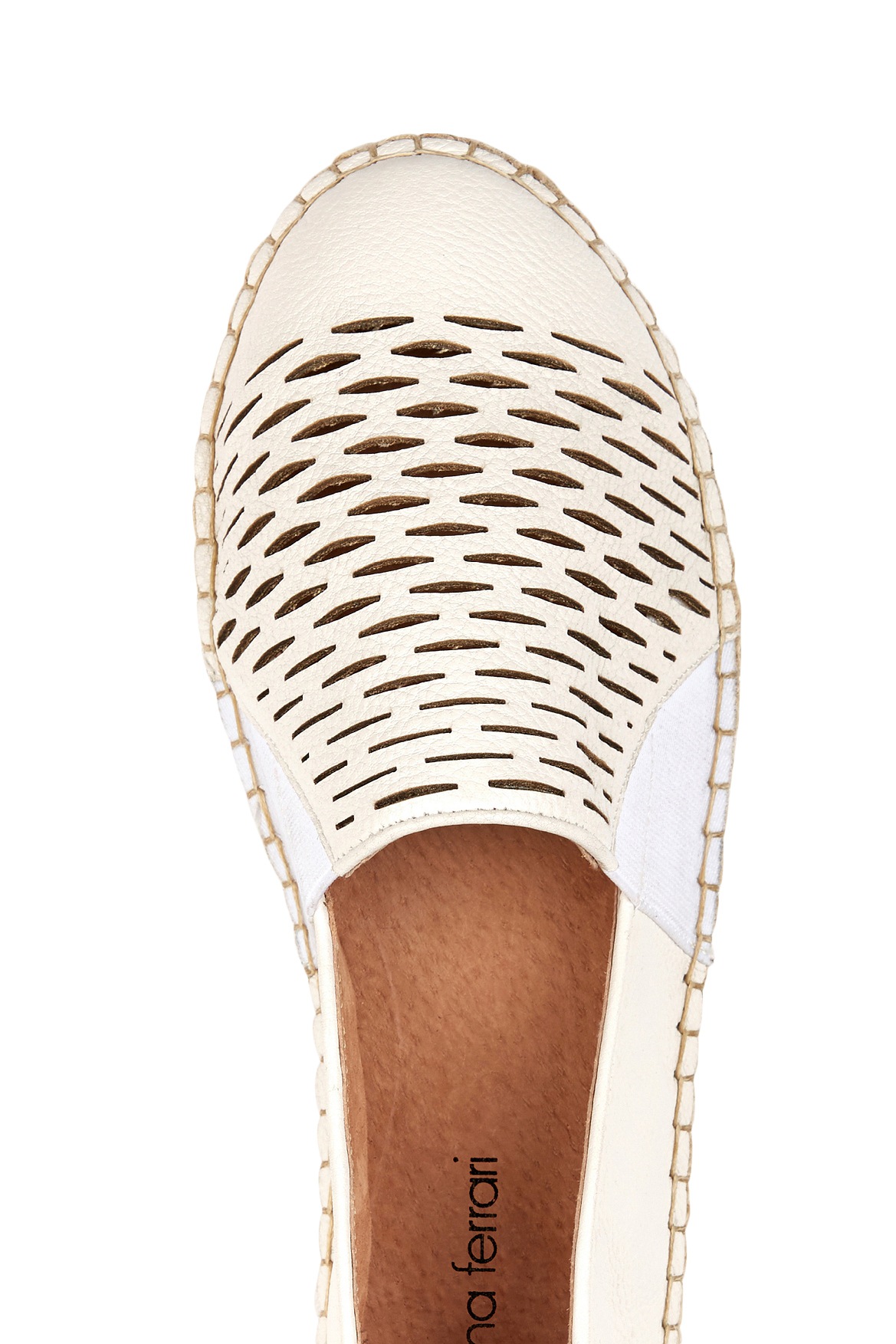 diana ferrari white shoes