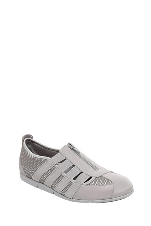 Supersoft By Diana Ferrari Scottie Grey Silver Sneaker