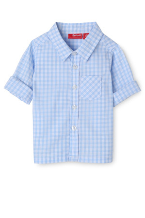  Sprout Blue Check Shirt 
