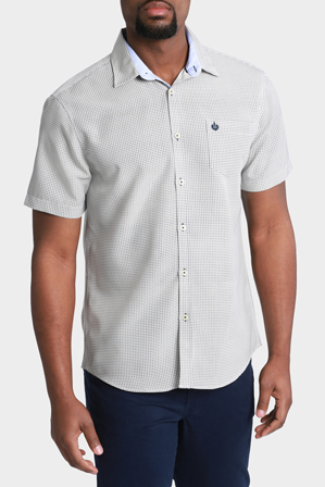  Reserve Short Sleeve Soft Touch Check Shirt 