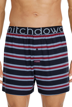  Mitch Dowd Marlin Stripe Printed Loose Fit Knit Boxer Short 