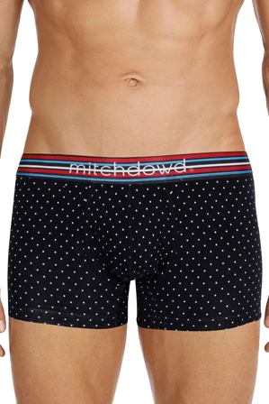  Mitch Dowd Polka Contrast Hipster Trunk 