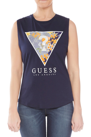  Guess Flora Muscle Tee 