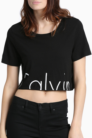  Calvin Klein Jeans MyCalvins Cropped t-shirt 