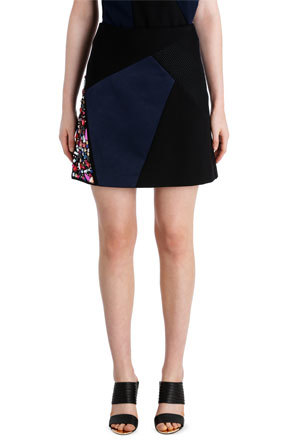  DKNY Embellished Skirt 