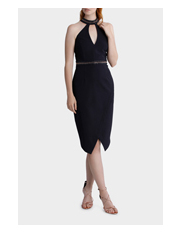 short snap front robe