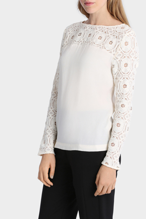  Piper Lace Sleeve Top 