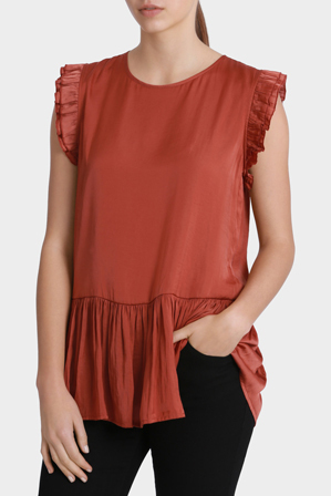  Piper Frill Sleeve Top 