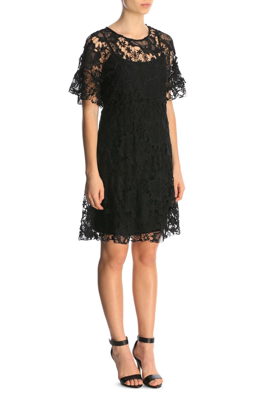 Black lace dress myer
