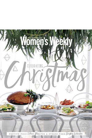  Celebrating Christmas by The Australian Women's Weekly (hardback) 