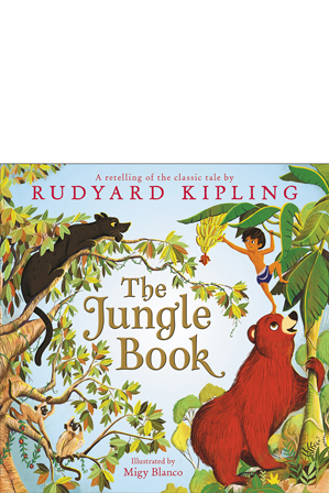  The Jungle Book written by Rudyard Kipling & illustrated by Migy Blanco (hardback) 