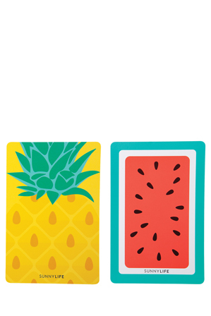  Sunnylife Playing Cards Pineapple & Watermelon 