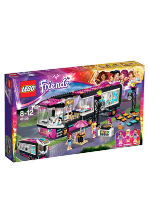  Lego Friends Pop Star Tour Bus 41106 