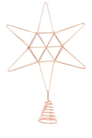  Vue Mode Wire Star Tree Topper: Copper 