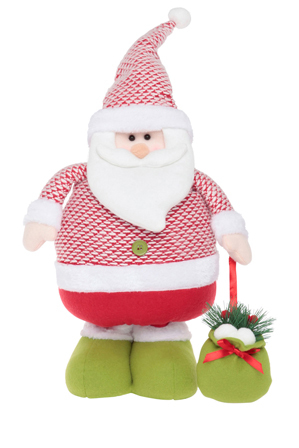  Vue Jingle Bells Extendable Legs Santa 