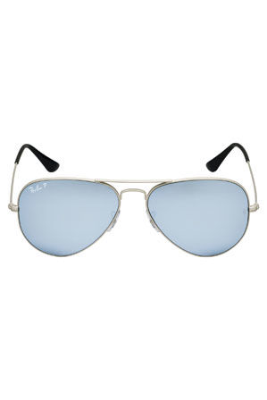  Ray-Ban RB3025 in Silver Mirrored Polarised 