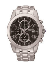 SEIKO SSC193P-9 Le Grand Sport Watch in Silver