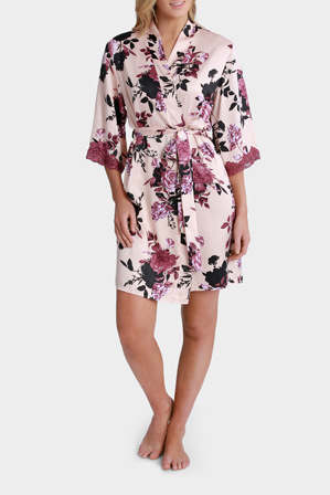 myer satin robe