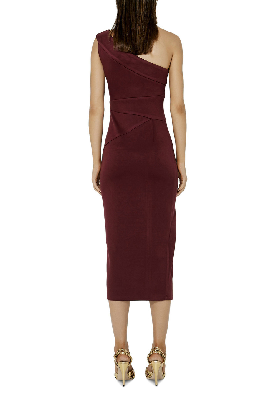 mossman one shoulder dress