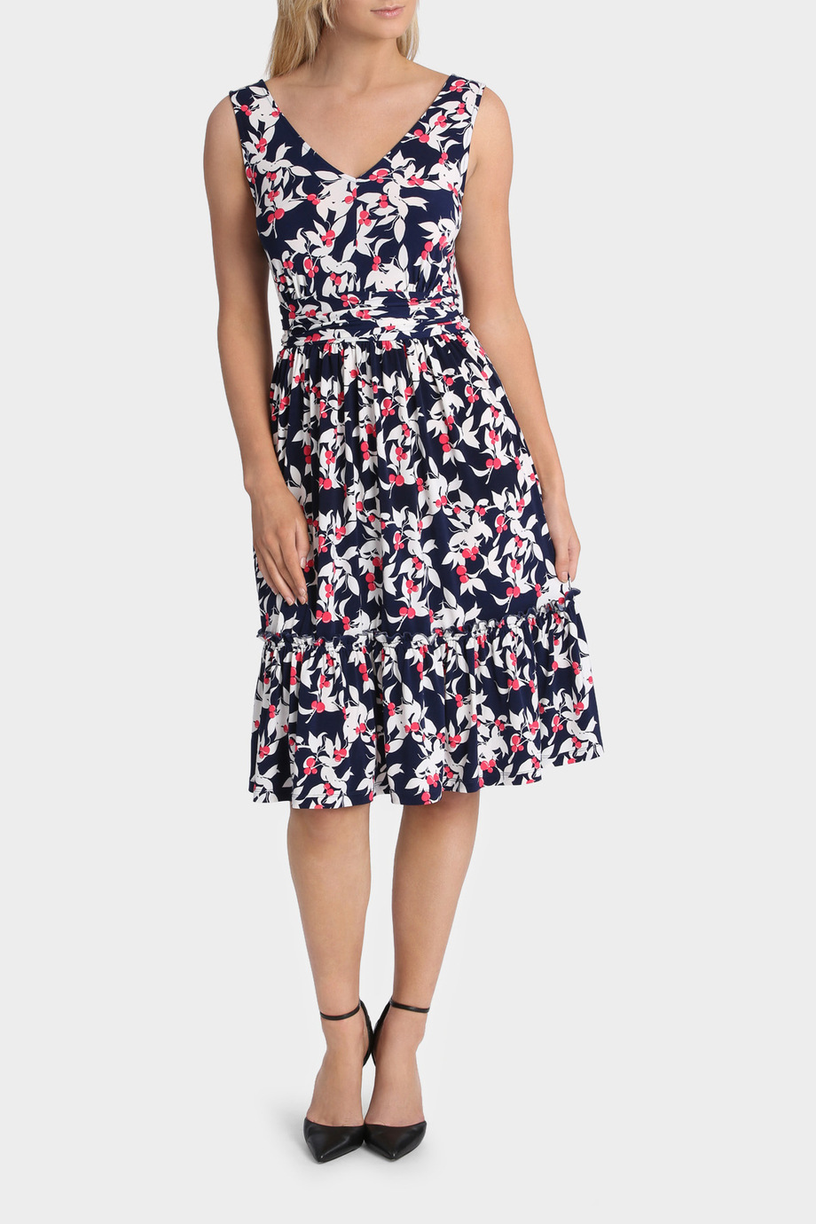 Leona by Leona Edmiston | Spot Print Sateen Dress | Myer Online Leona by Leona Edmiston | Spot Print Sateen Dress | Myer Online