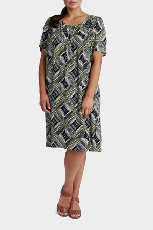  Regatta Woman Printed Viscose Short Sleeve Dress 