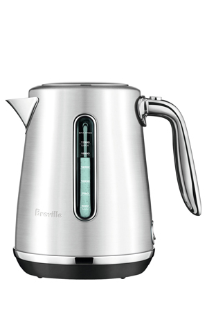  Breville The Soft Top Luxe Kettle: Silver: BKE735BSS 