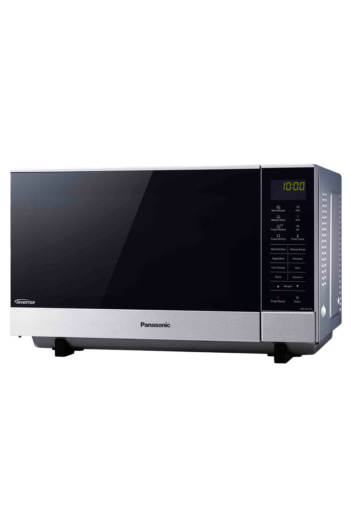 Panasonic | NN-SF574SQPQ Flatbed Inverter Microwave Oven: Stainless