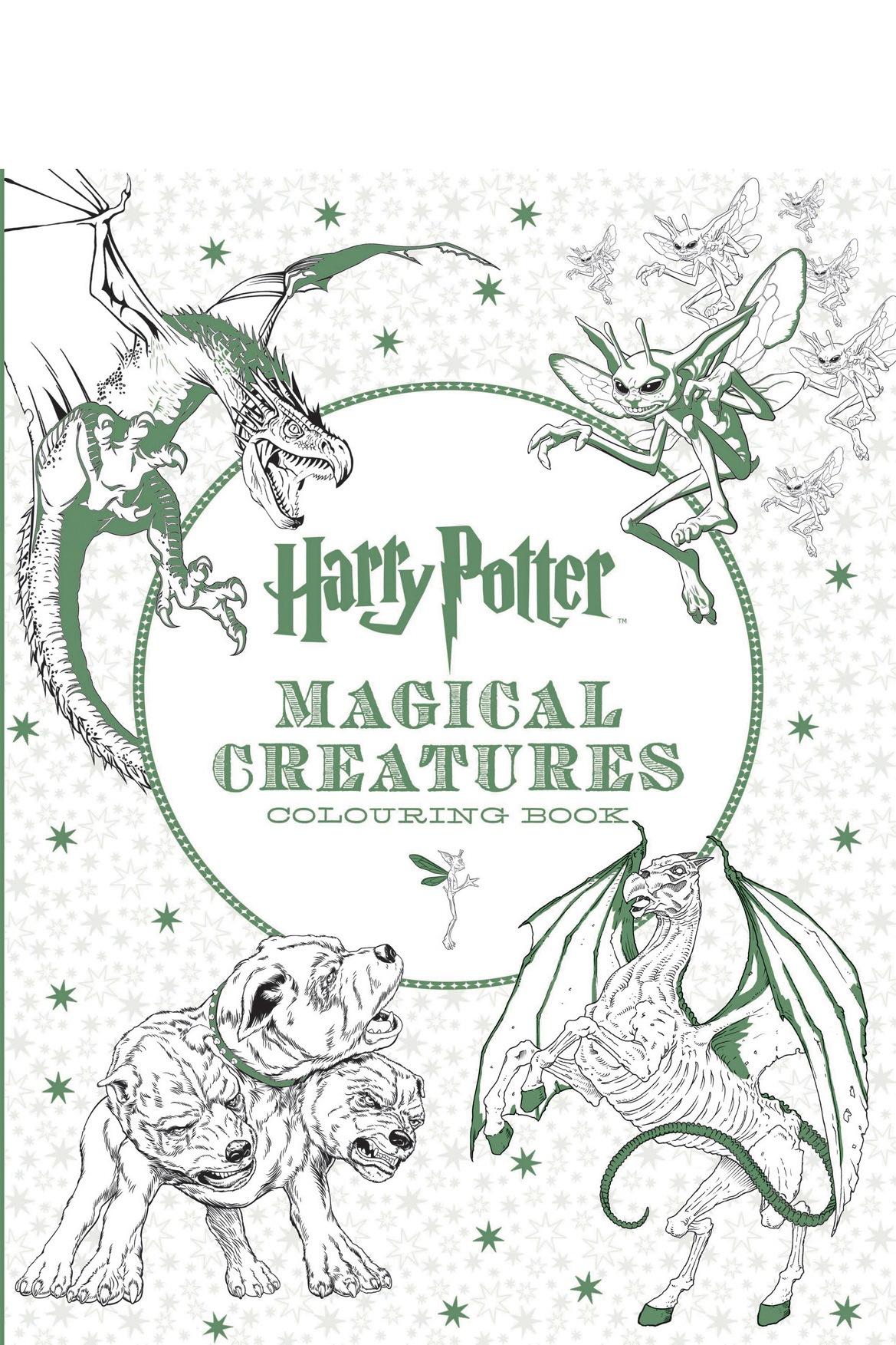 Harry Potter Magical Creatures Colouring Book Paperback