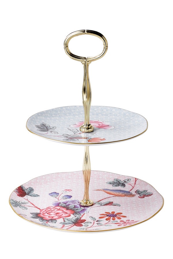 Wedgwood Cuckoo 2 Tiered Cake  Stand  Myer  Online