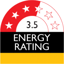 energy rating 3.5 stars